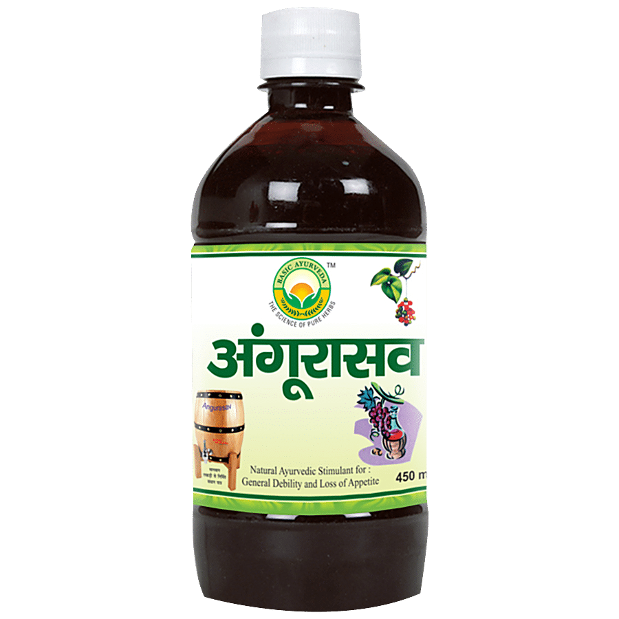 Basic Ayurveda Angurasav Syrup - For Appetite