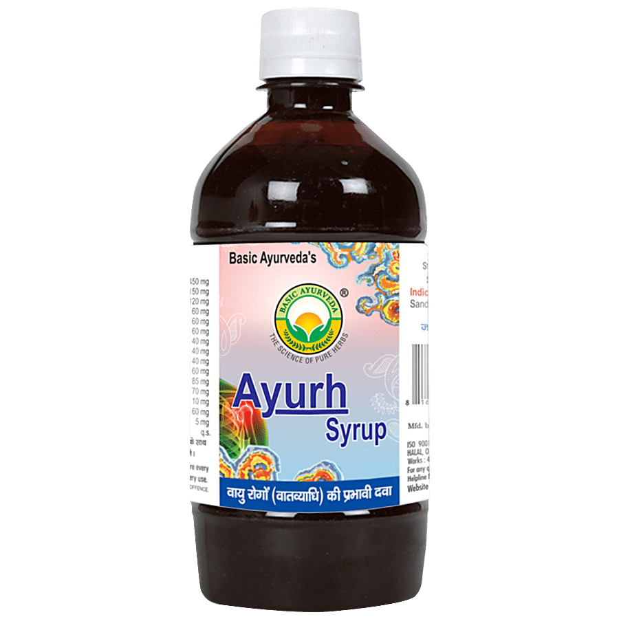 Basic Ayurveda Ayurh Syrup -  Useful in Vatroga