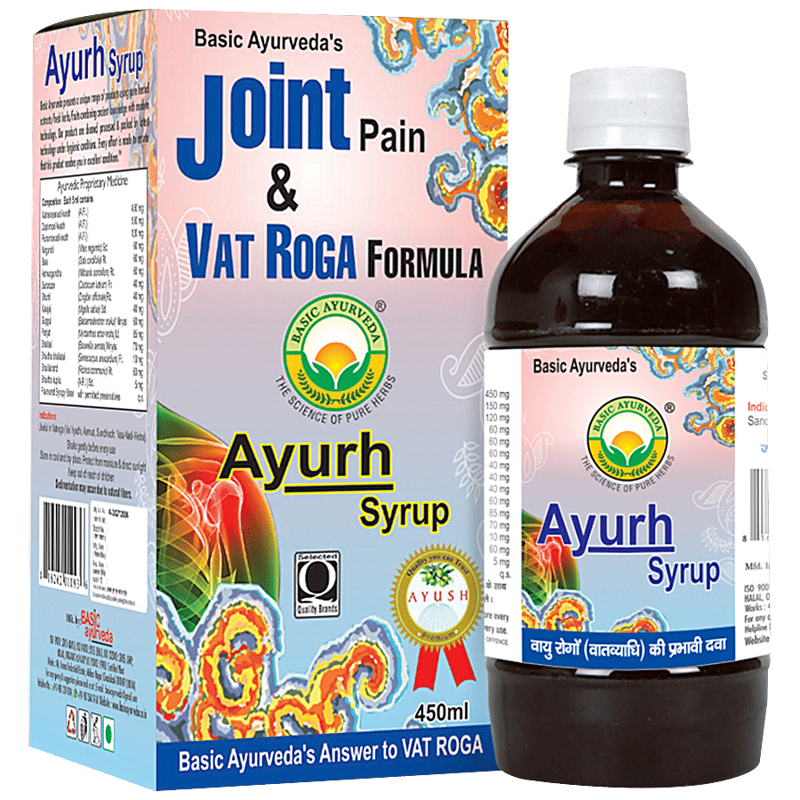 Basic Ayurveda Ayurh Syrup -  Useful in Vatroga