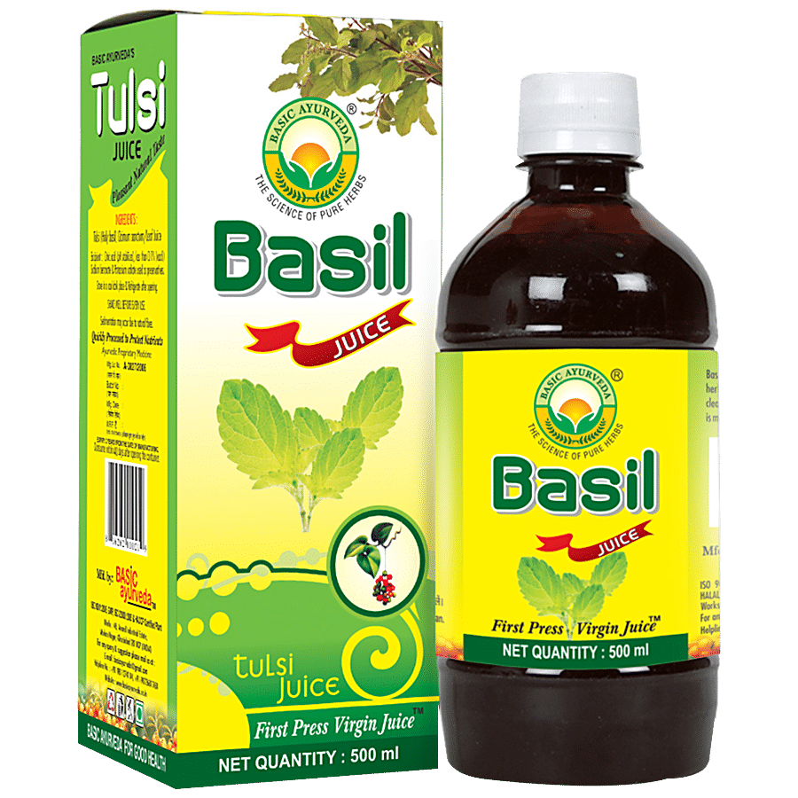 Basic Ayurveda Basil/ Tulsi Juice - Organic