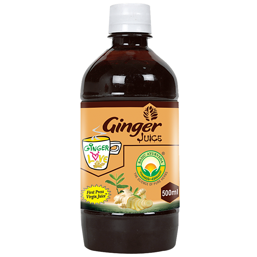 Basic Ayurveda Ginger Juice - 100% Organic Herbal