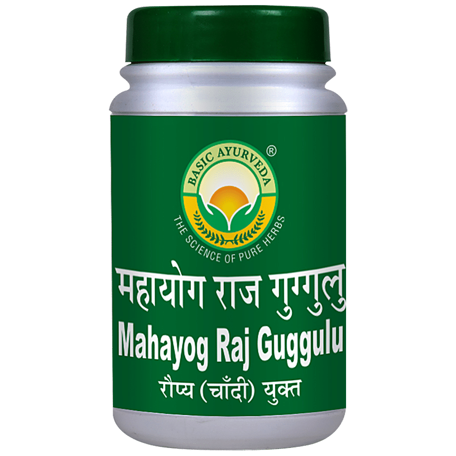 Basic Ayurveda Maha Yograj Guggulu Tablets - Regulates Serotonin Levels