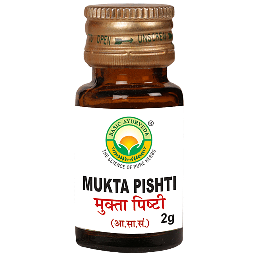 Basic Ayurveda Mukta Moti Pishti - For Cardiac Health