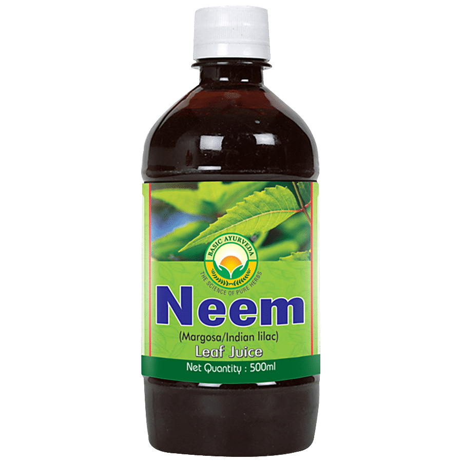 Basic Ayurveda Neem Leaf Juice - Organic