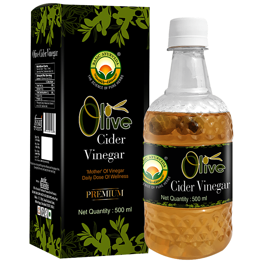 Basic Ayurveda Olive Cider Vinegar - Premium