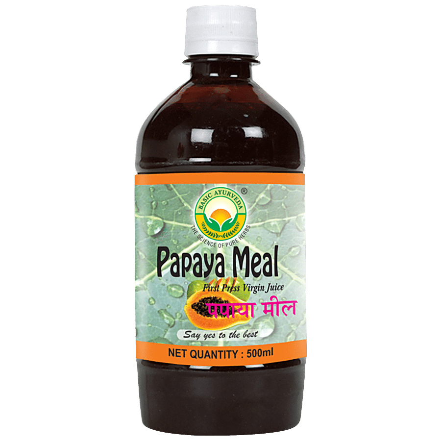 Basic Ayurveda Papaya Juice - 100% Organic