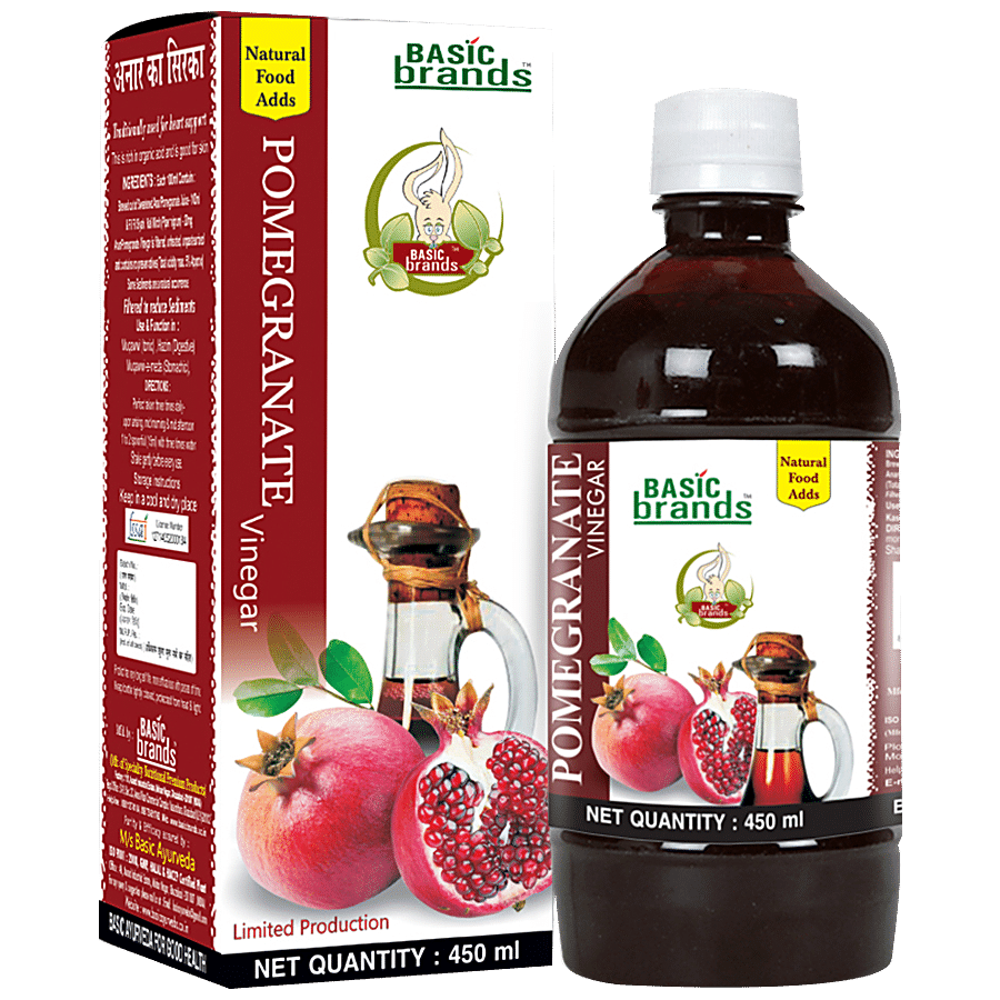 Basic Ayurveda Pomegranate/Anar Vinegar -