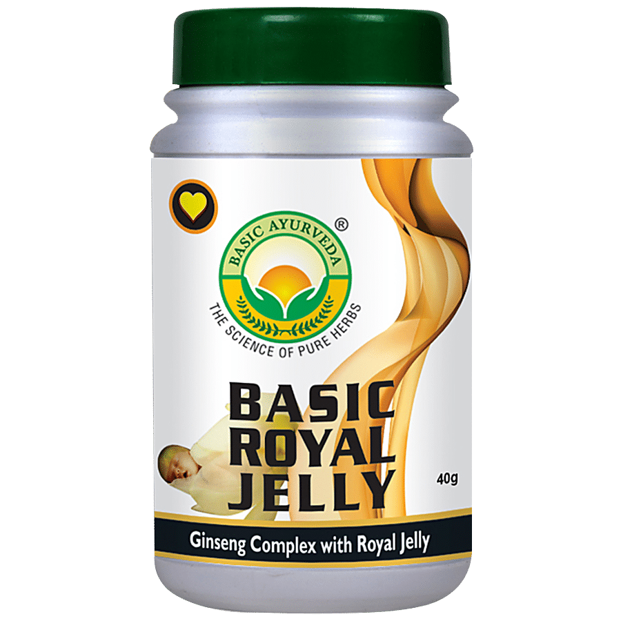 Basic Ayurveda Royal Jelly - With Ginseng