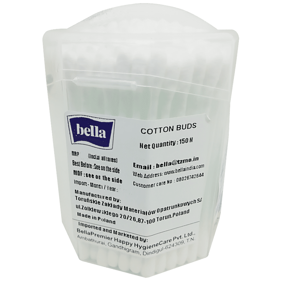 Bella Cotton Buds - Made With Natural Fibres