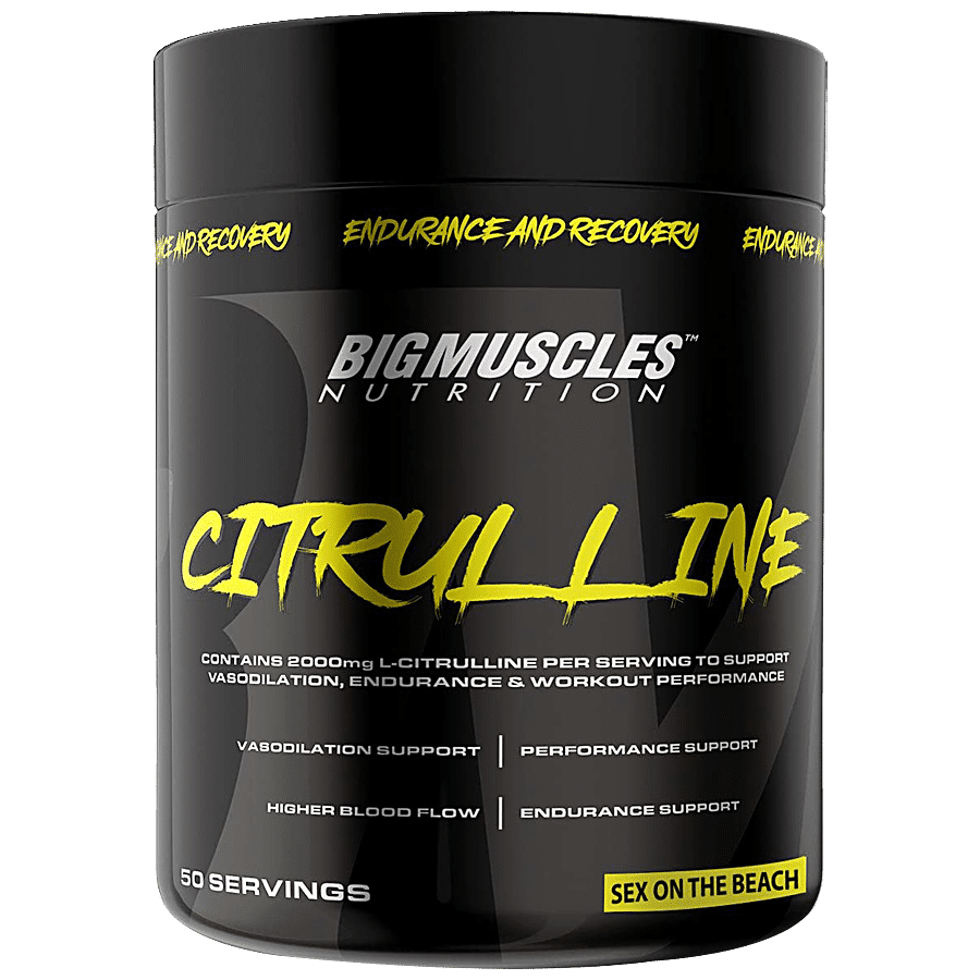 Bigmuscles Nutrition Citrulline Malate Supplement - Sex On The Beach