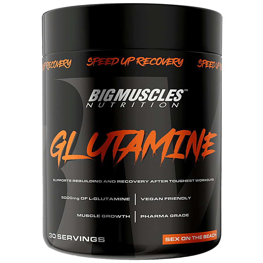 Bigmuscles Nutrition Glutamine Powder - Sex On The Beach