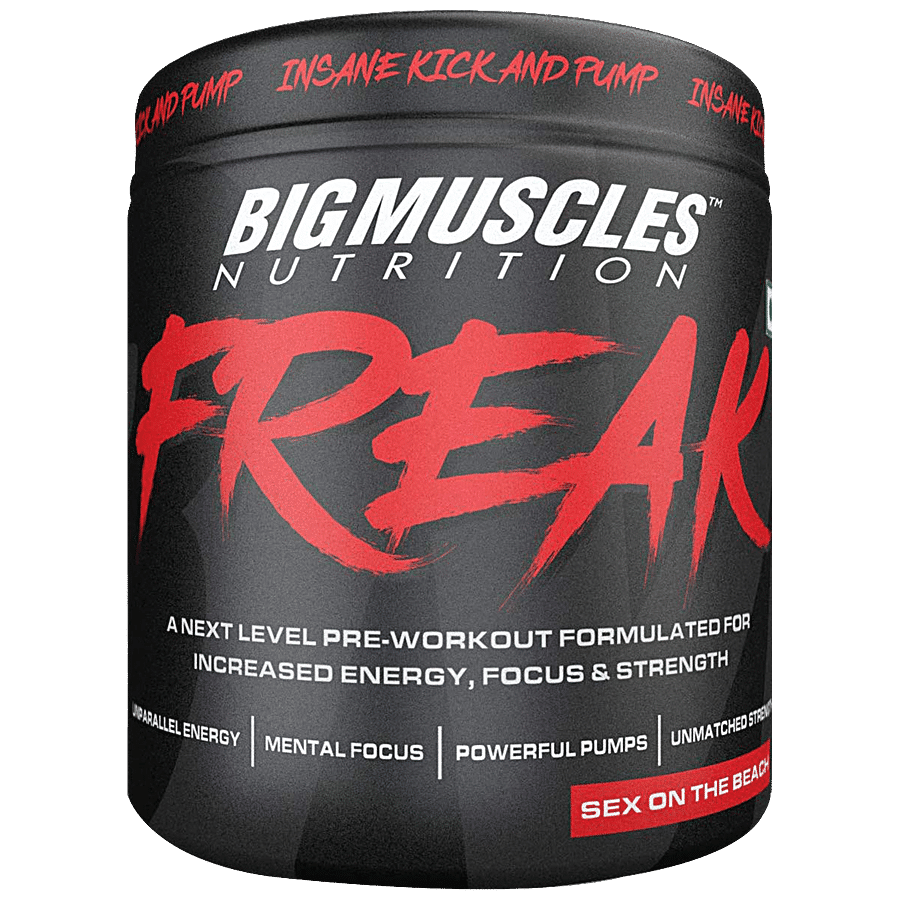 Bigmuscles Nutrition Pre-Workout Formulation - Freak