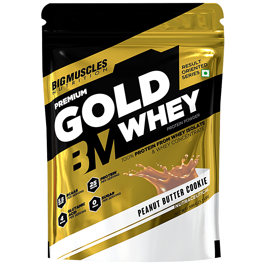 Bigmuscles Nutrition Premium Gold Whey Isolate - Peanut Butter Cookie