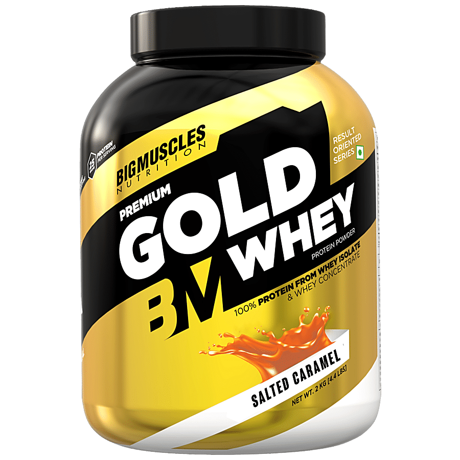 Bigmuscles Nutrition Premium Gold Whey Isolate - Salted Caramel Latte