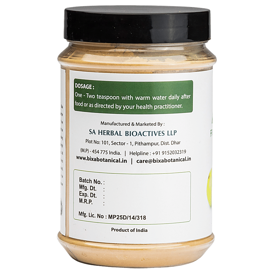 Bixa Botanical Amla Fruit Powder - Supports As Natural Vit C Supplement