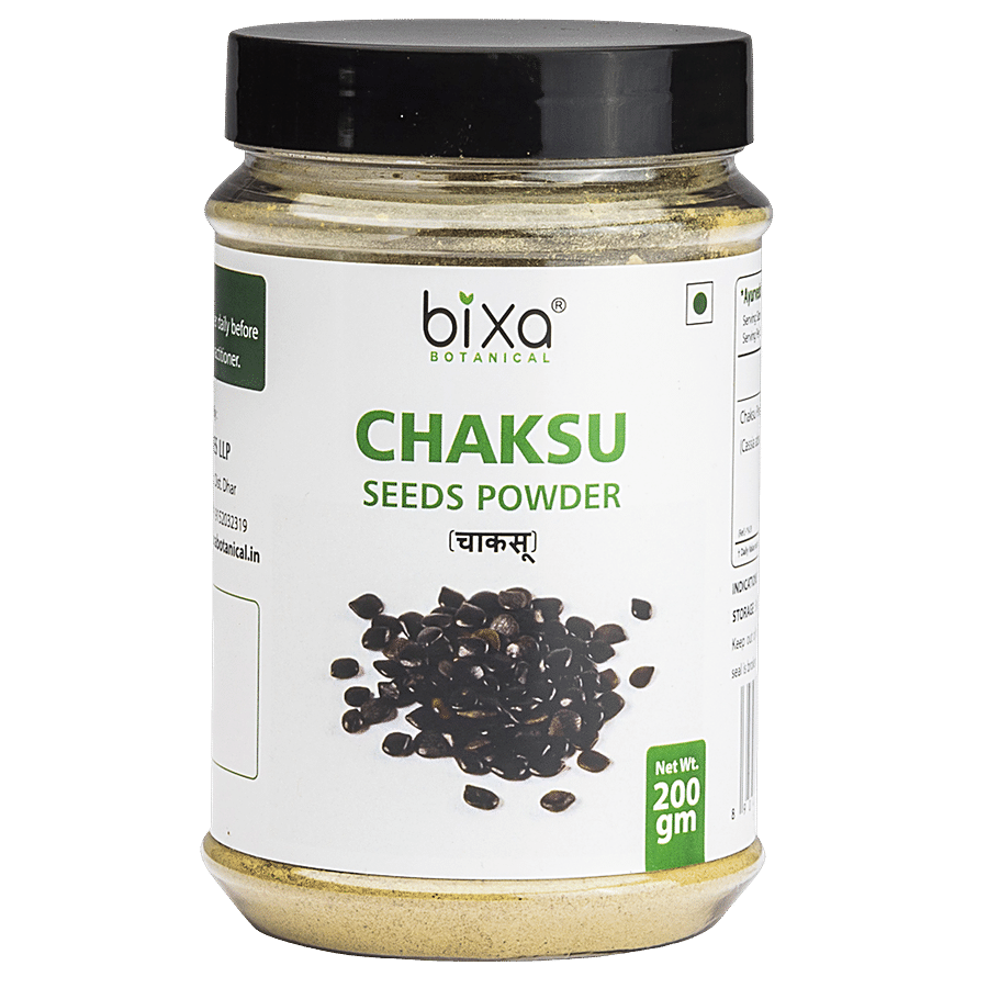 Bixa Botanical Chaksu Seed Powder - Regular Seed-water Wash As Collyrium Supports Eye Health