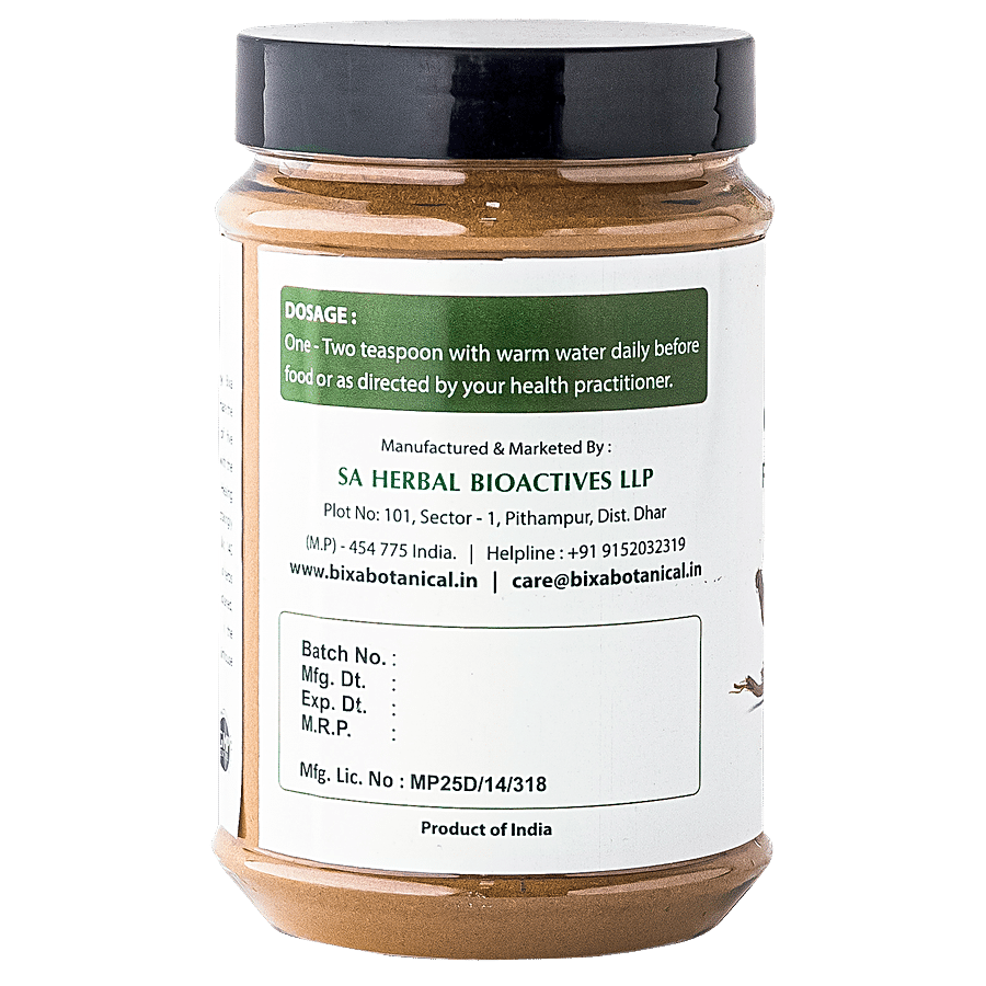 Bixa Botanical Coleus Root Powder - Supports Healthy Metabolism & Weight Management