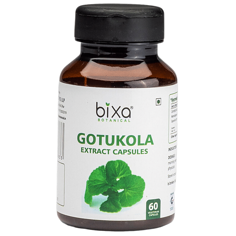 Bixa Botanical Gotu Kola Extract - 30% Saponins