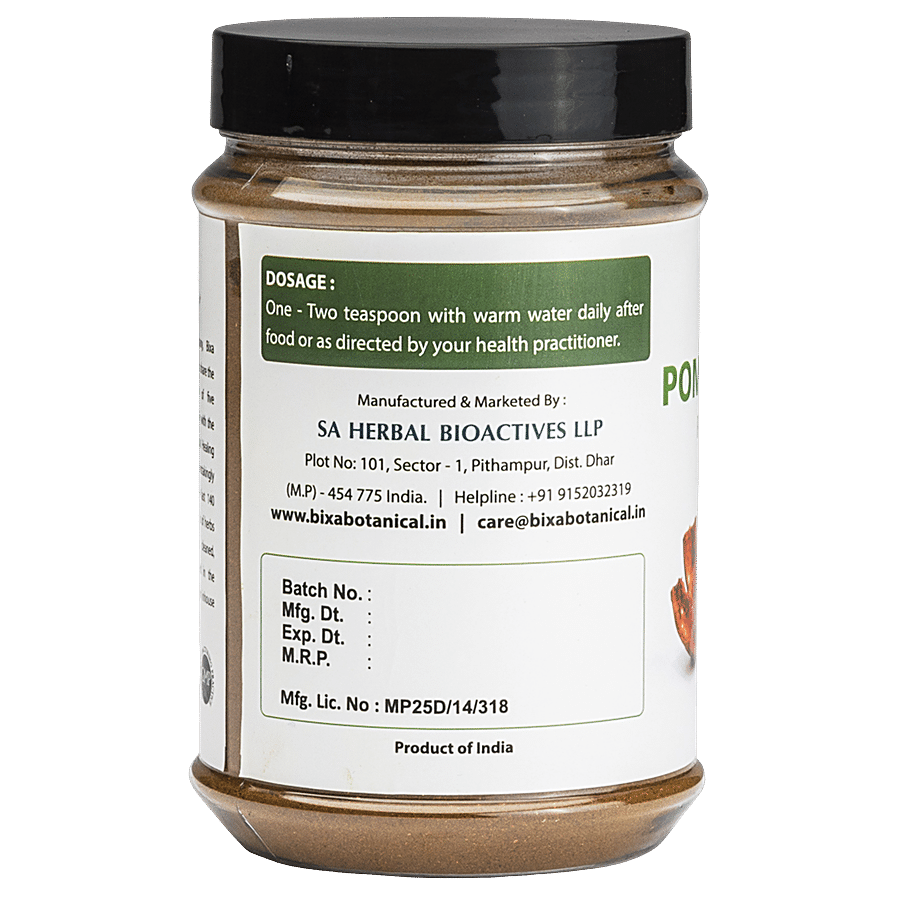 Bixa Botanical Pomegranate Fruit Peel Powder