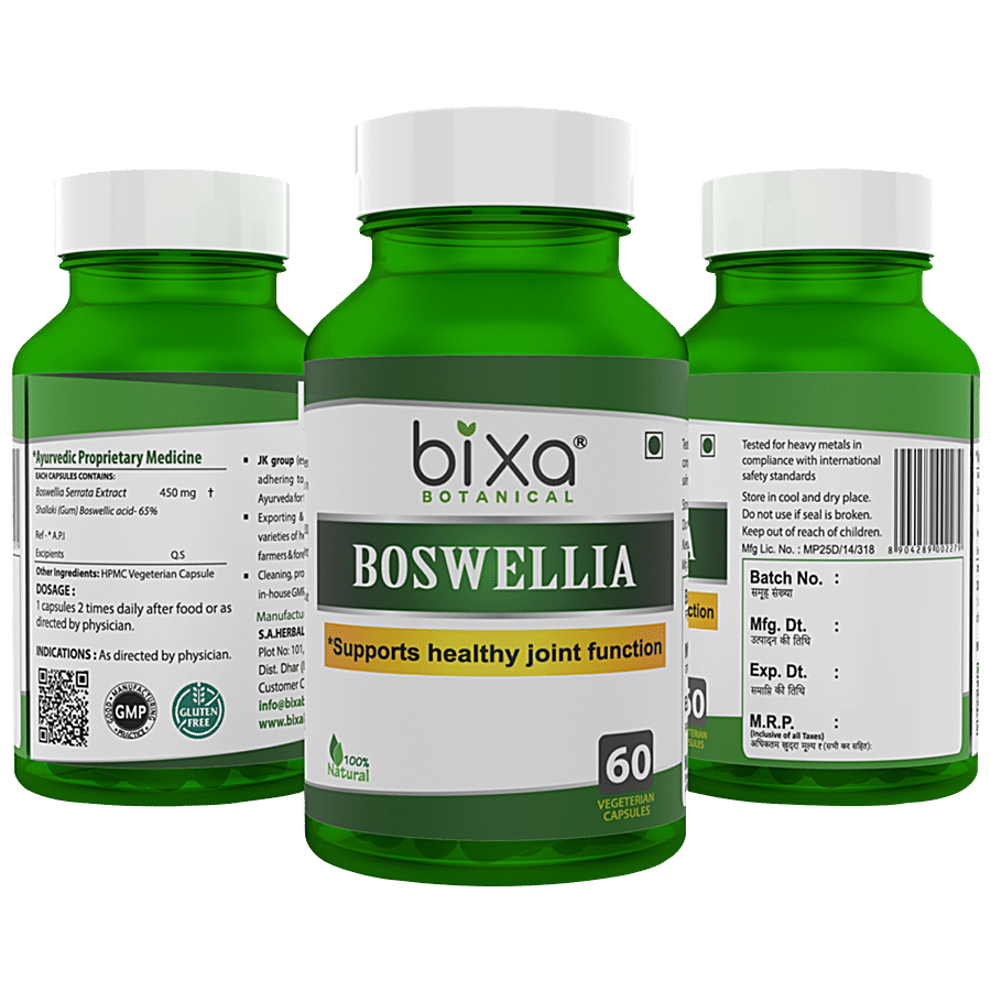 Bixa Botanical Shallaki Extract  - 65% Boswellic Acid