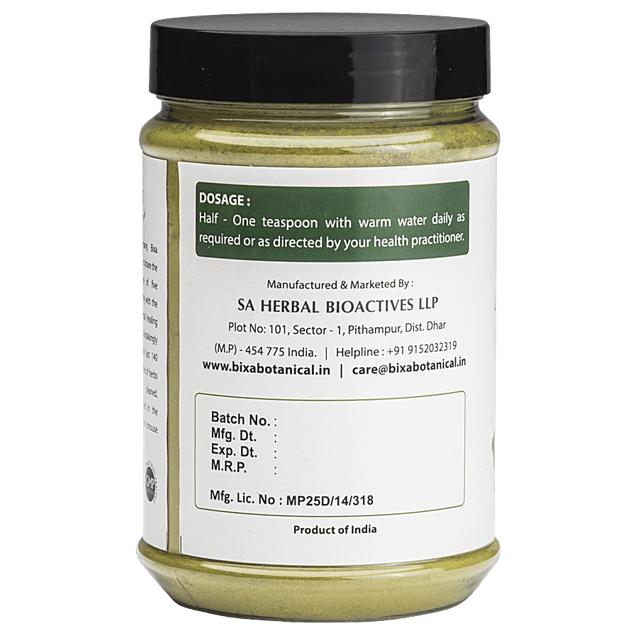 Bixa Botanical Stevia Leaves Powder