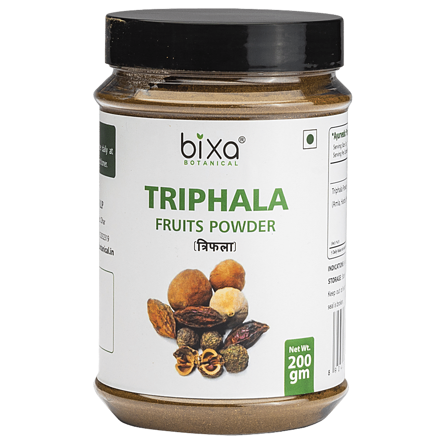 Bixa Botanical Triphala Fruit Powder