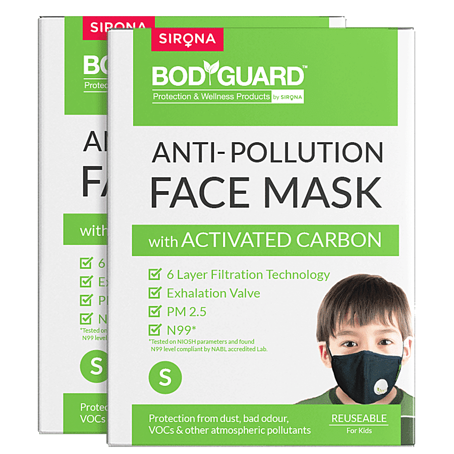 Bodyguard Cotton Reuseable Mask (Black