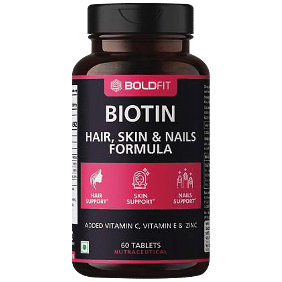 Boldfit Biotin Tablet - For Healthy Skin