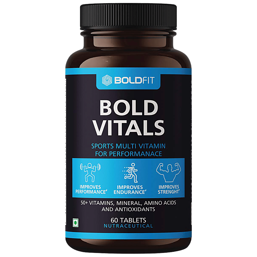 Boldfit Sports Multivitamin Tablet - For Men