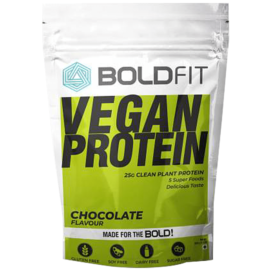 Boldfit Vegan Protein Powder - Plant-Based