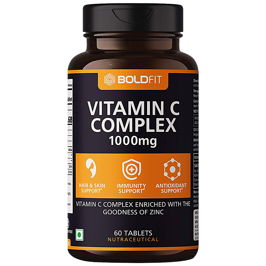 Boldfit Vitamin C Complex Tablet - 1000 mg