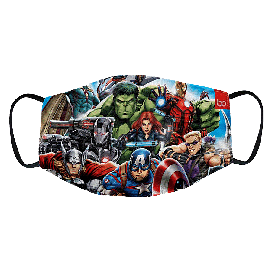 Bonorganik Face Mask For Kids - Mega Marvel