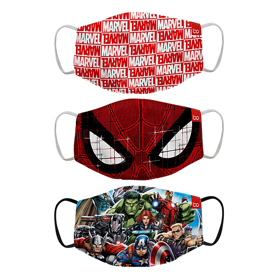 Bonorganik Face Mask For Kids - Mega Marvel