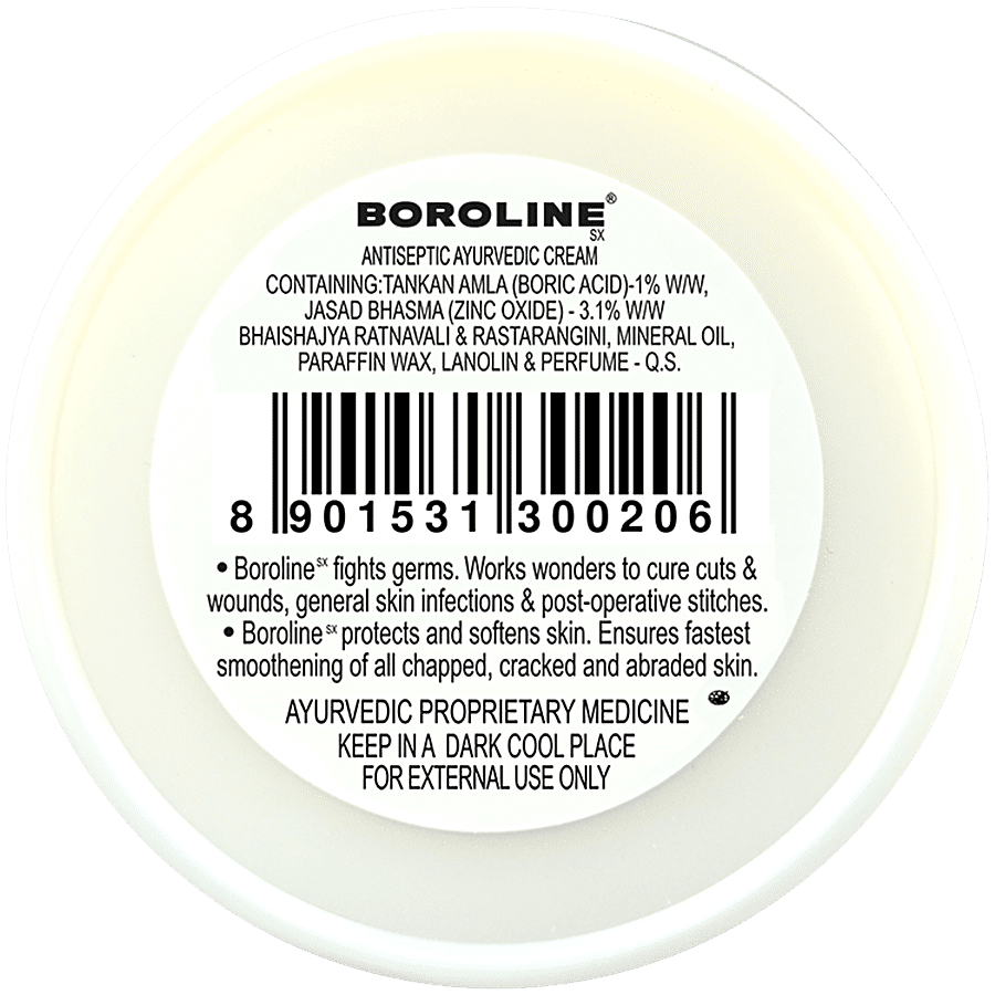 Boroline SX Antiseptic Ayurvedic Cream