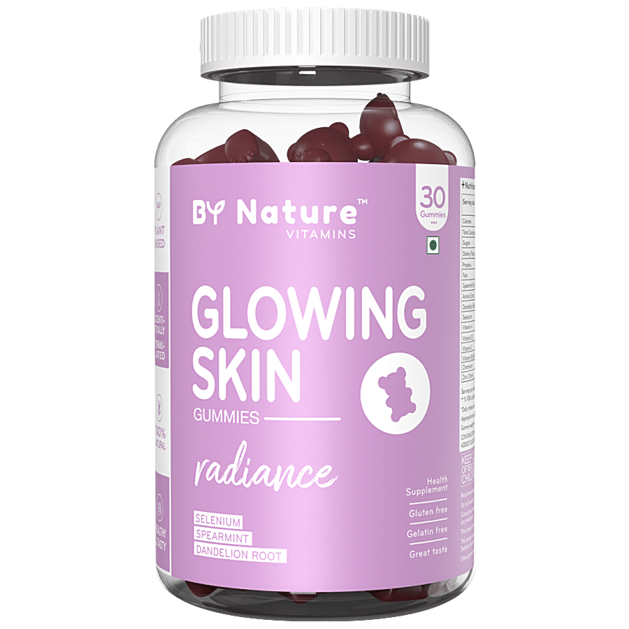 By Nature Glowing Skin Gummies With Selenium