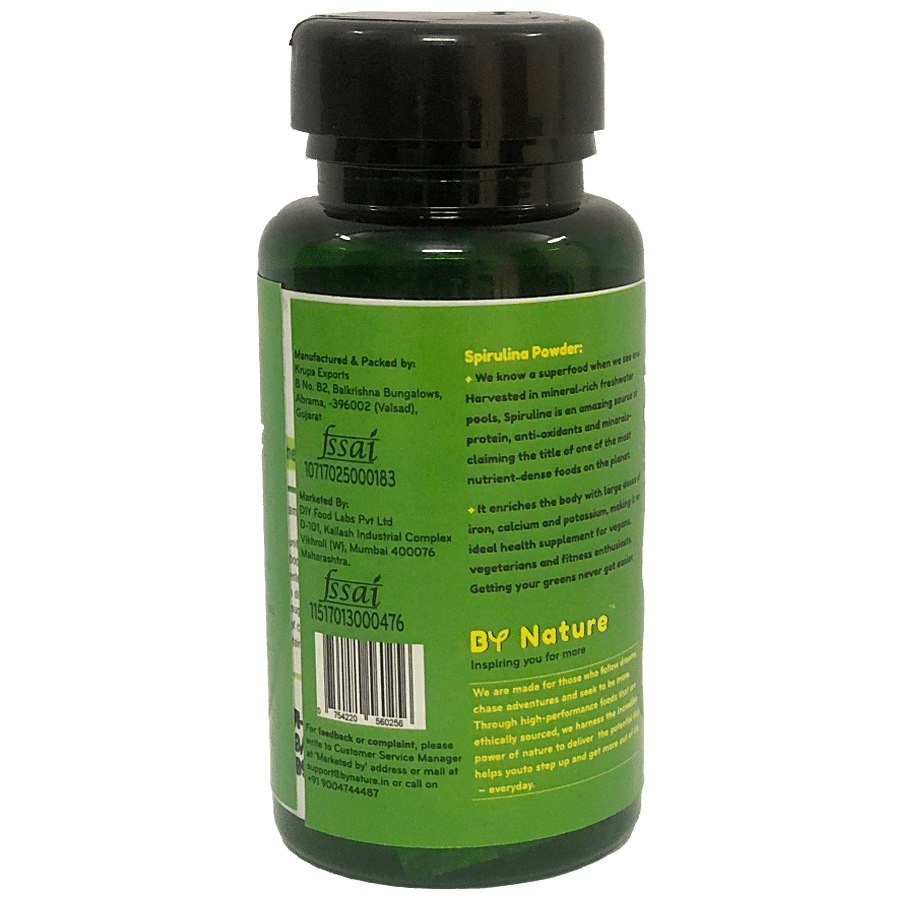 By Nature Spirulina Tablets