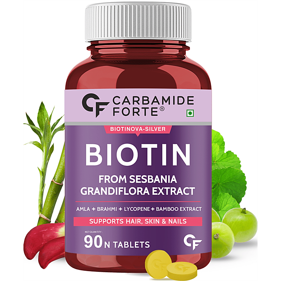 Carbamide Forte Biotin Supplement - With Amla