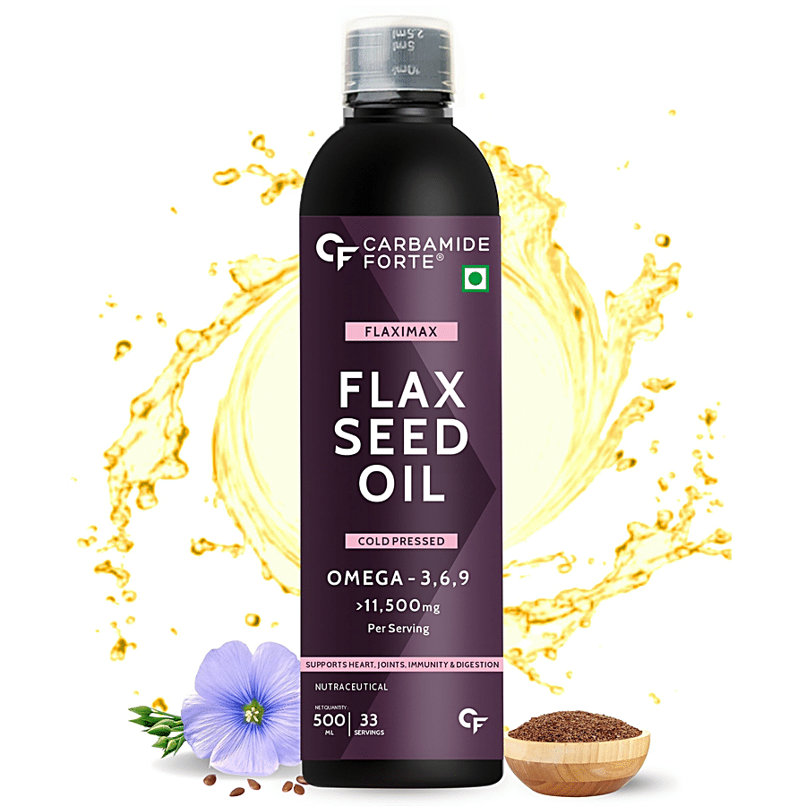 Carbamide Forte Cold Pressed Flaxseed Oil - 11