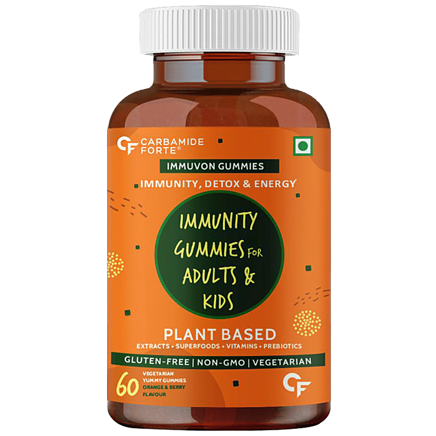 Carbamide Forte Immunity Booster With Vitamin C & Plant-Based Extracts Vegetarian Gummies