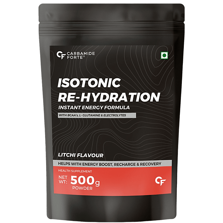 Carbamide Forte Isotonic Re-hydration Powder - Litchi Flavour