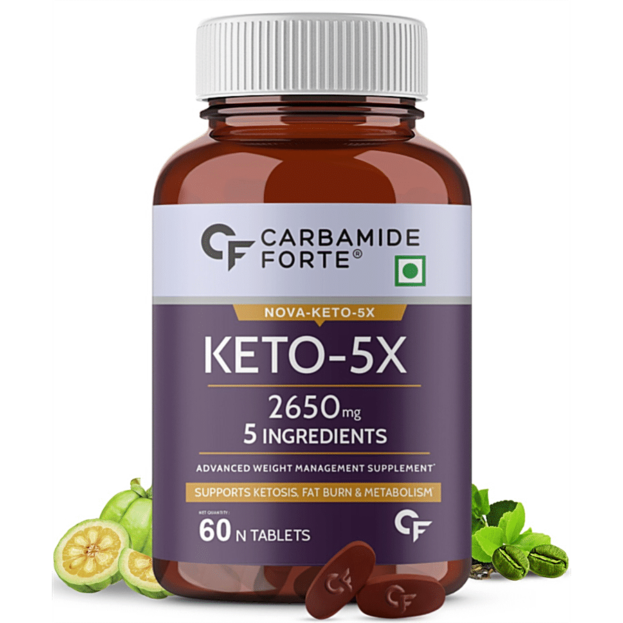 Carbamide Forte Keto-5x Tablets - With Garcinia Cambogia