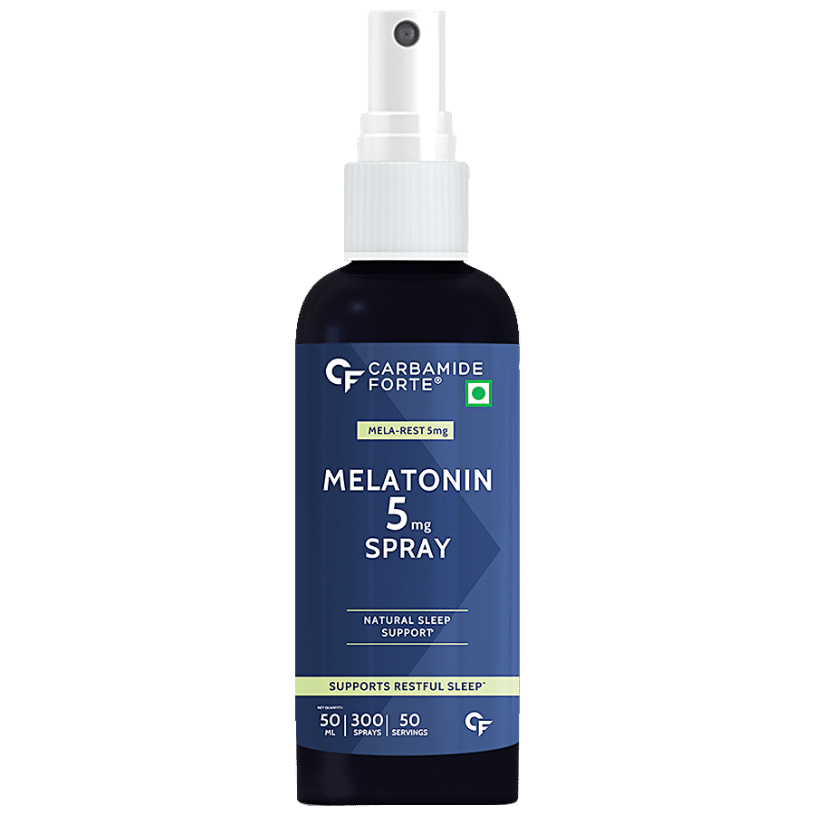 Carbamide Forte Melatonin 5mg Spray - Natural Sleep Support