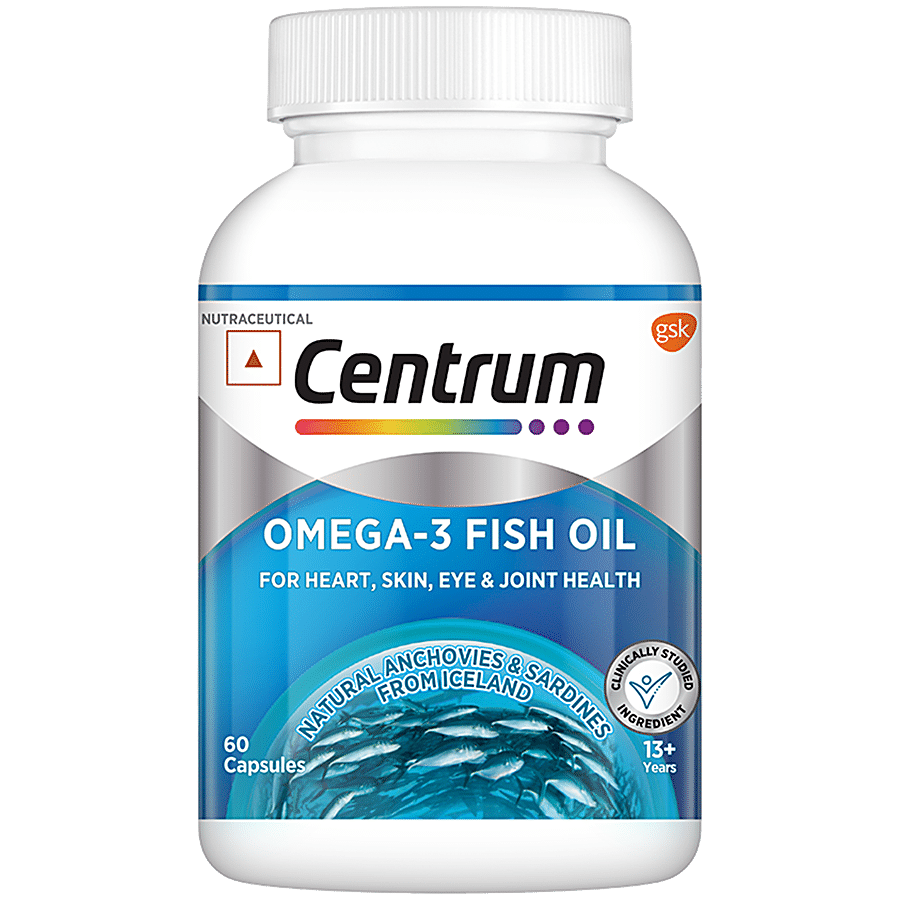 Centrum Omega 3 Fish Oil With EPA & DHA For Heart