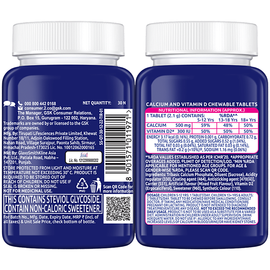 Centrum OstoCalcium Total - Vit D & Calcium To Support Strong Bones