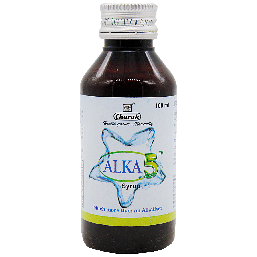 Charak ALKA 5 Syrup - Much More Than An Alkaliser