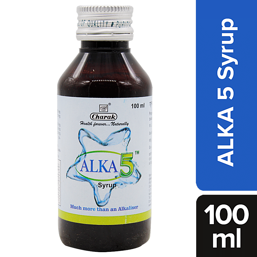 Charak ALKA 5 Syrup - Much More Than An Alkaliser