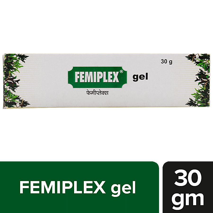 Charak FEMIPLEX Gel - For Recurrent Vaginal Infections