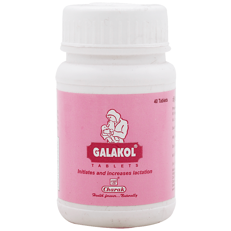 Charak GALAKOL Tablets - The Natural Galactogogue