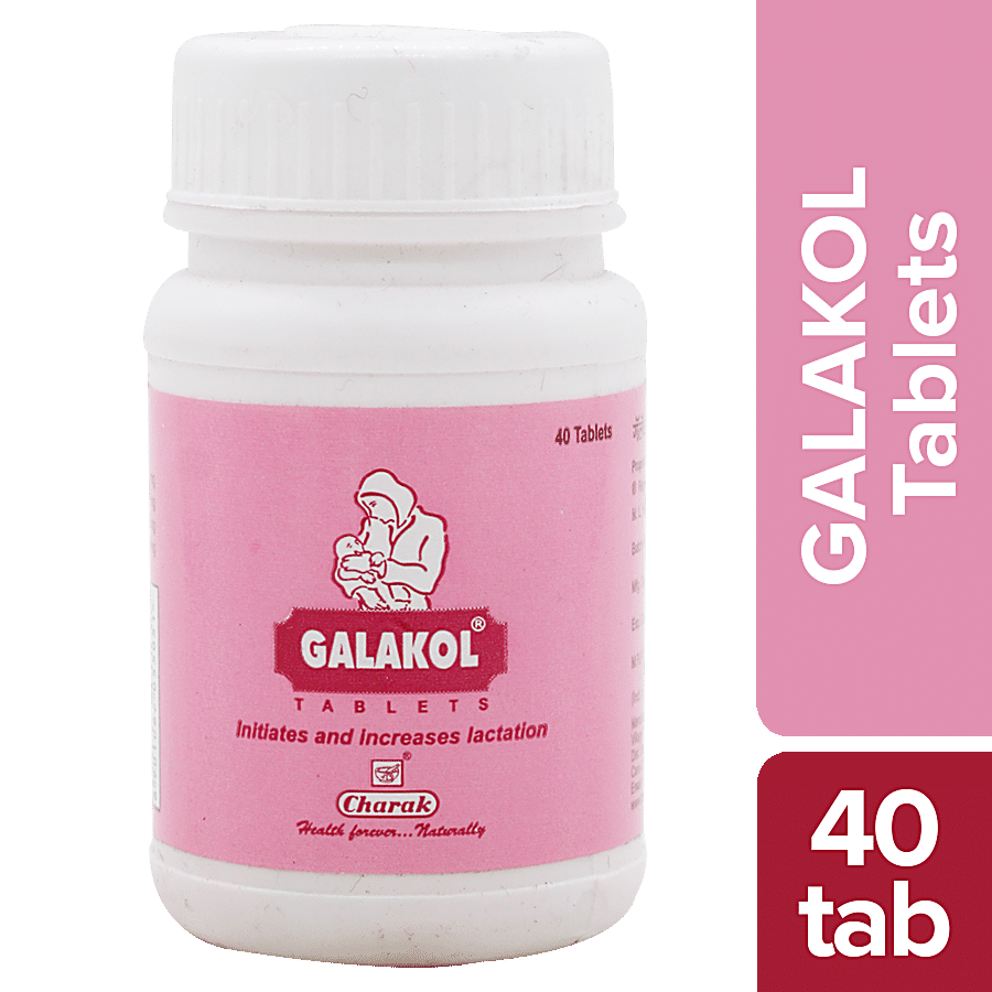 Charak GALAKOL Tablets - The Natural Galactogogue