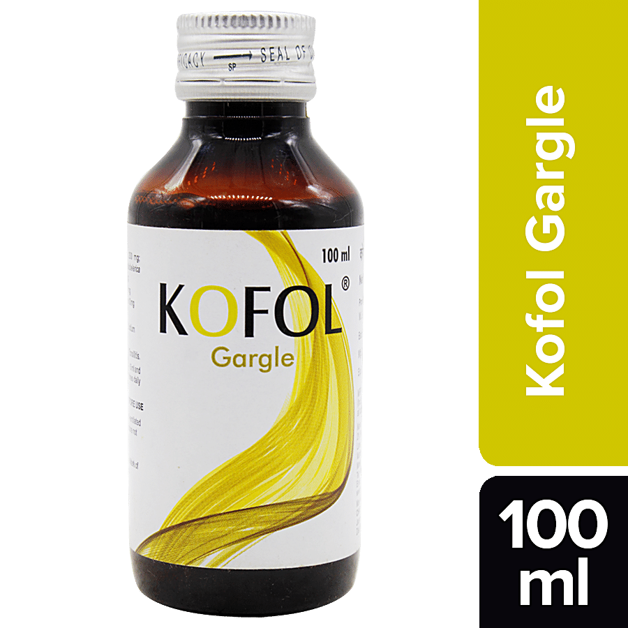 Charak Kofol Gargle - A Natural Remedy To Relieve Sore Throat